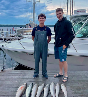 Lake Michigan fishing at its finest!